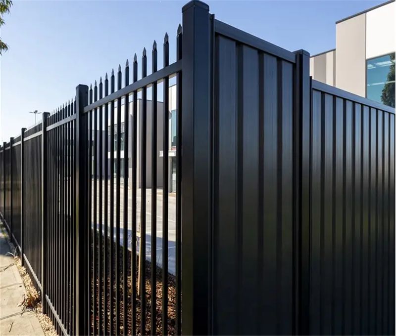 Steel Picket Fence