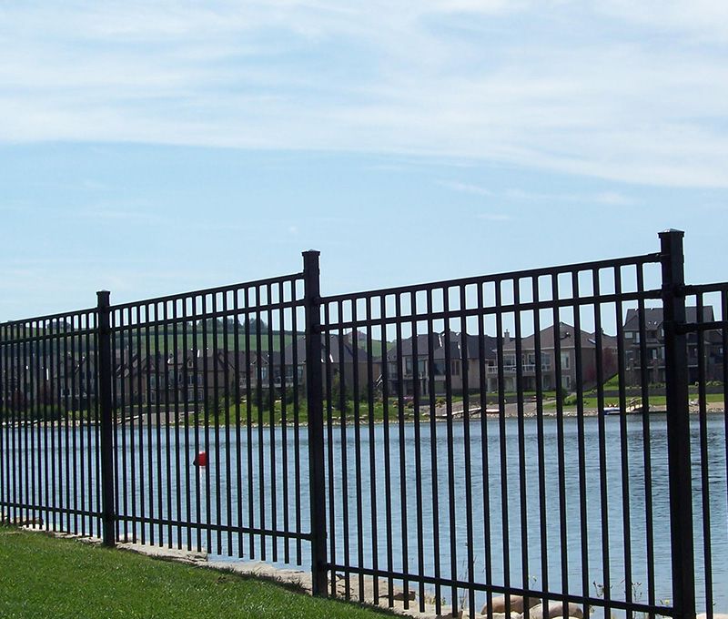 Wrought Iron Pool Fence