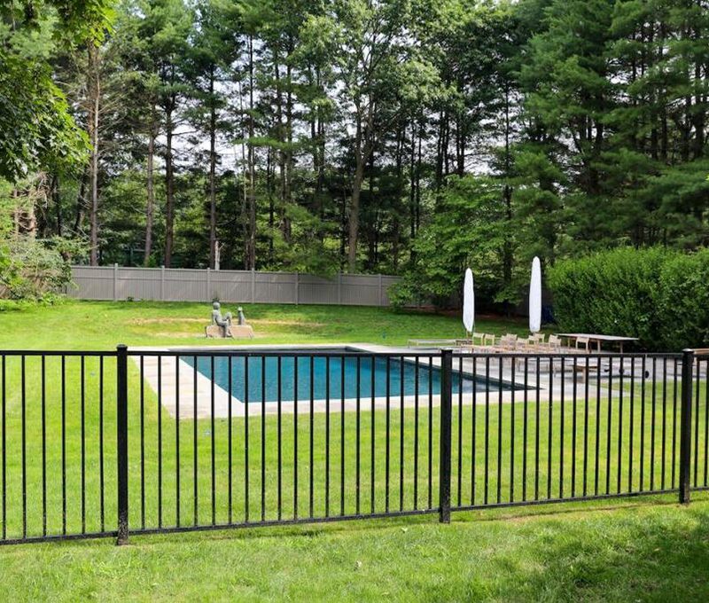 Wrought Iron Pool Fence